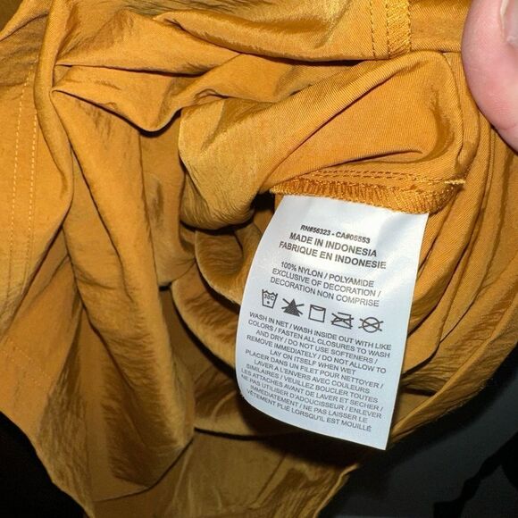 Nike Women's Sportswear Swoosh Woven Dress - NWT - Desert Ochre - Picture 11 of 12